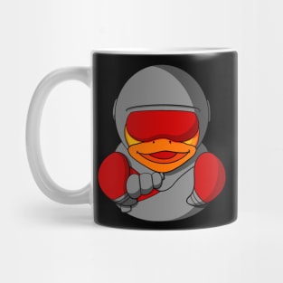 Sci Fi Spaceman Rubber Duck Mug